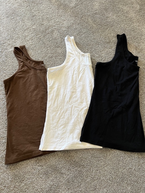 Old Navy Tops - Old Navy Women’s Tank Top Trio - Black, White, Brown